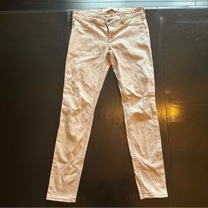 Abercrombie and Fitch Size 0 Gray Light Gray Skinny Jean